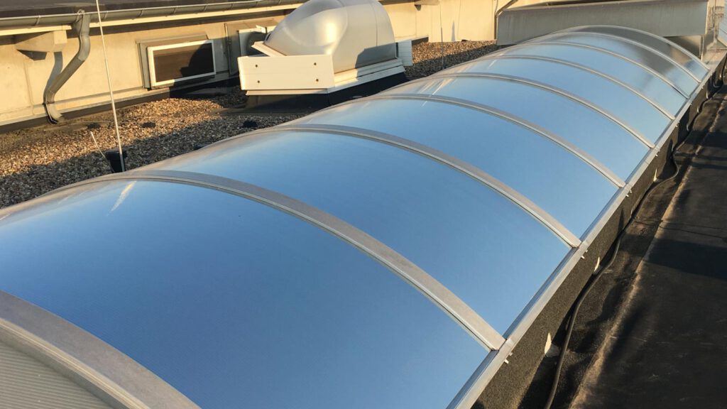 Sonnenschutz bei Oberlichtern 4